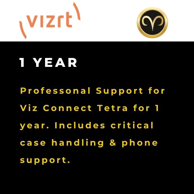 izrt Viz Connect Tetra Professional Support PTUVCONTETRA Package