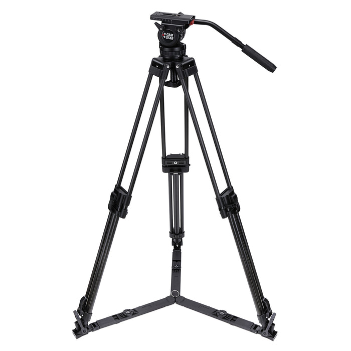 Camgear DV6P CFGS Carbon Fiber Tripod System with DV6P Fluid Head and Ground Spreader