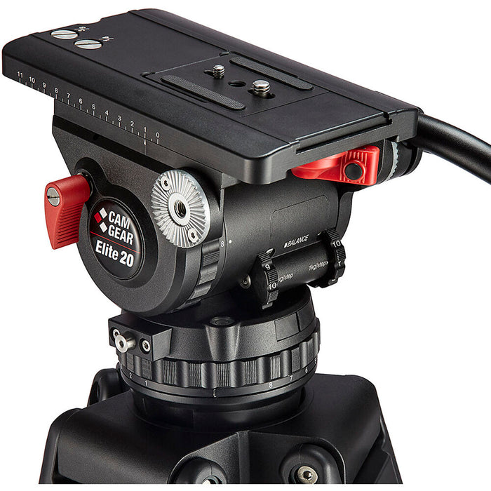 CamGear Elite 20 Fluid Head for professional video and broadcast applications