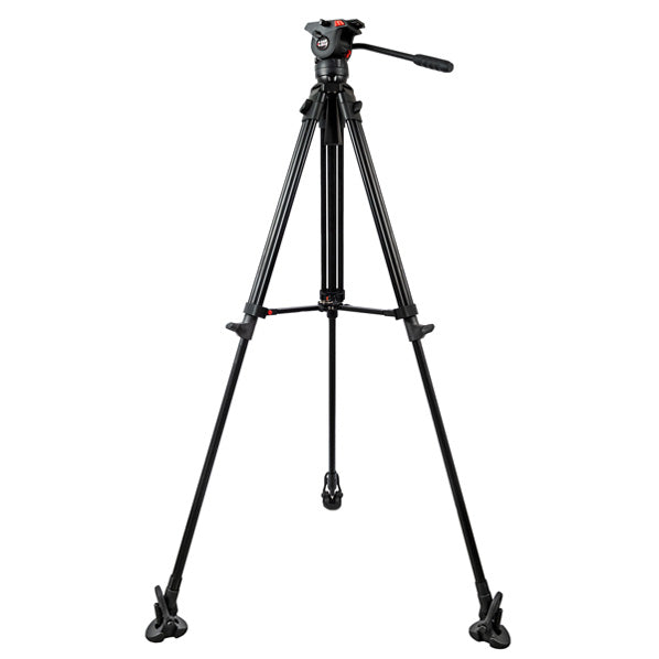 Camgear MARK 2 AL MS Aluminum Tripod System with Fluid Head and Mid-Level Spreader