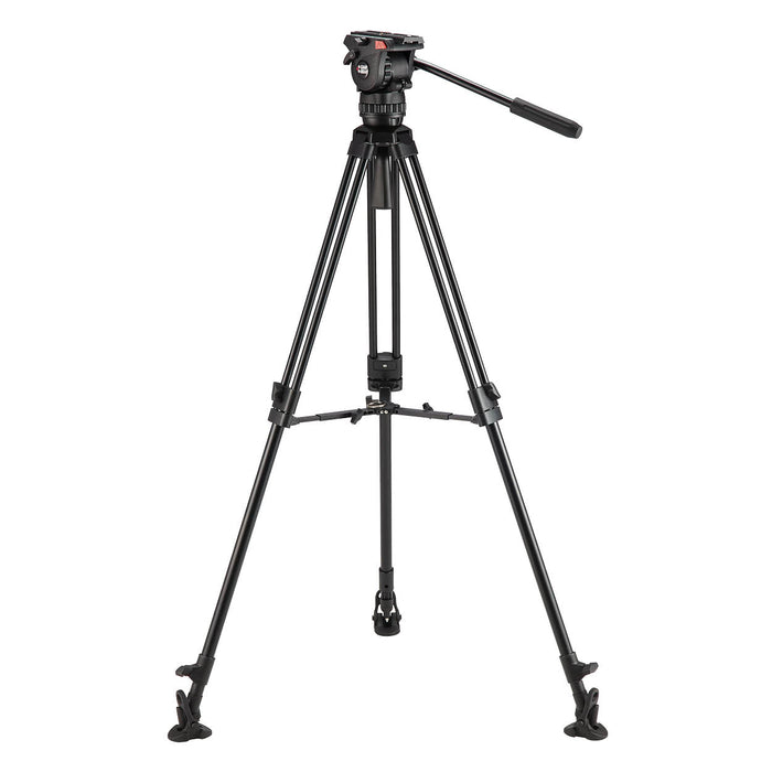 Camgear MARK 4 AL MS Camera Tripod System with Fluid Head and Aluminum Tripod