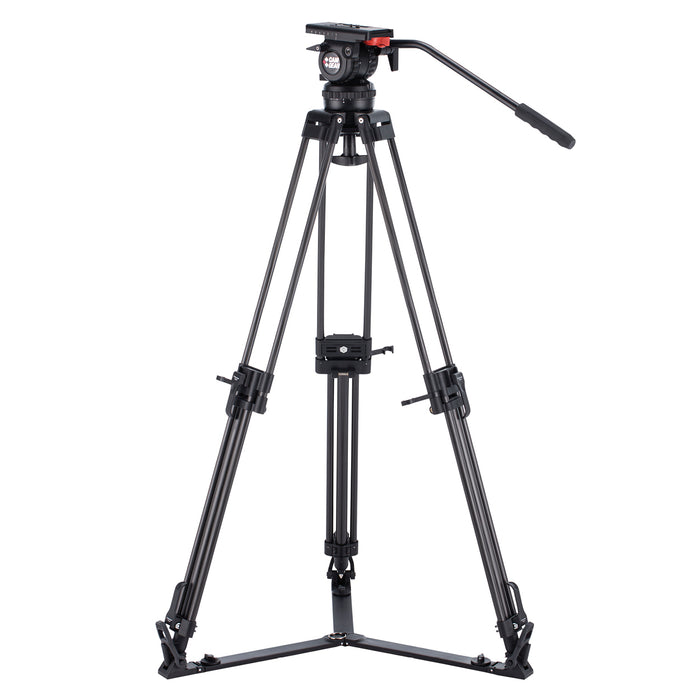 Camgear V10P CF GS Camera Tripod System with V10P Fluid Head and Carbon Fiber Tripod