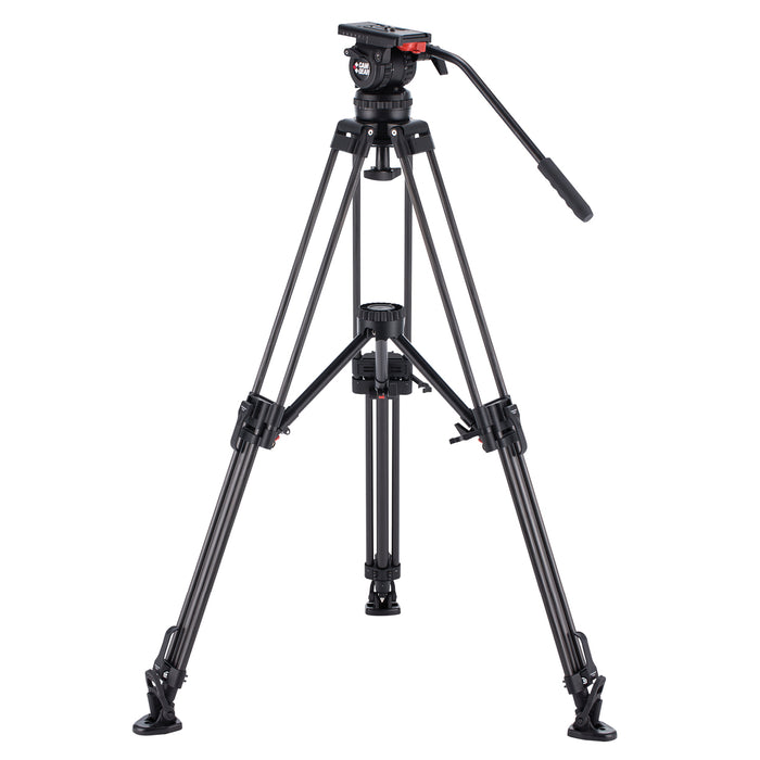 Camgear V10P CFMS Professional Camera Tripod System with Fluid Head and Carbon Fiber Legs