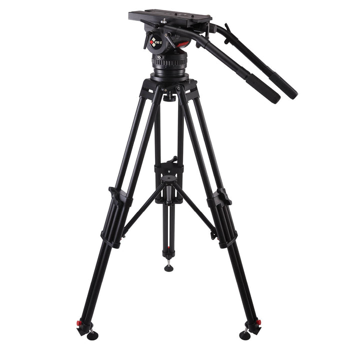 Camgear V90 STUDIO/OB ALMS Camera Tripod System – Professional Heavy-Duty Tripod for Studio & OB Production