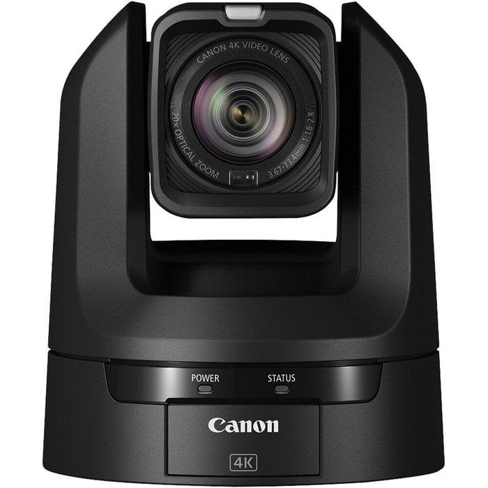 Canon CR-N100 4K PTZ Camera with 20x Optical Zoom, designed for high-quality live streaming and professional video production.