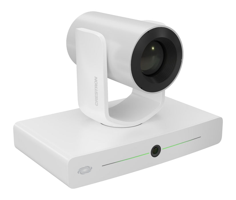 Crestron 1 Beyond i20 Intelligent PTZ Camera in bright white finish with 20x optical zoom