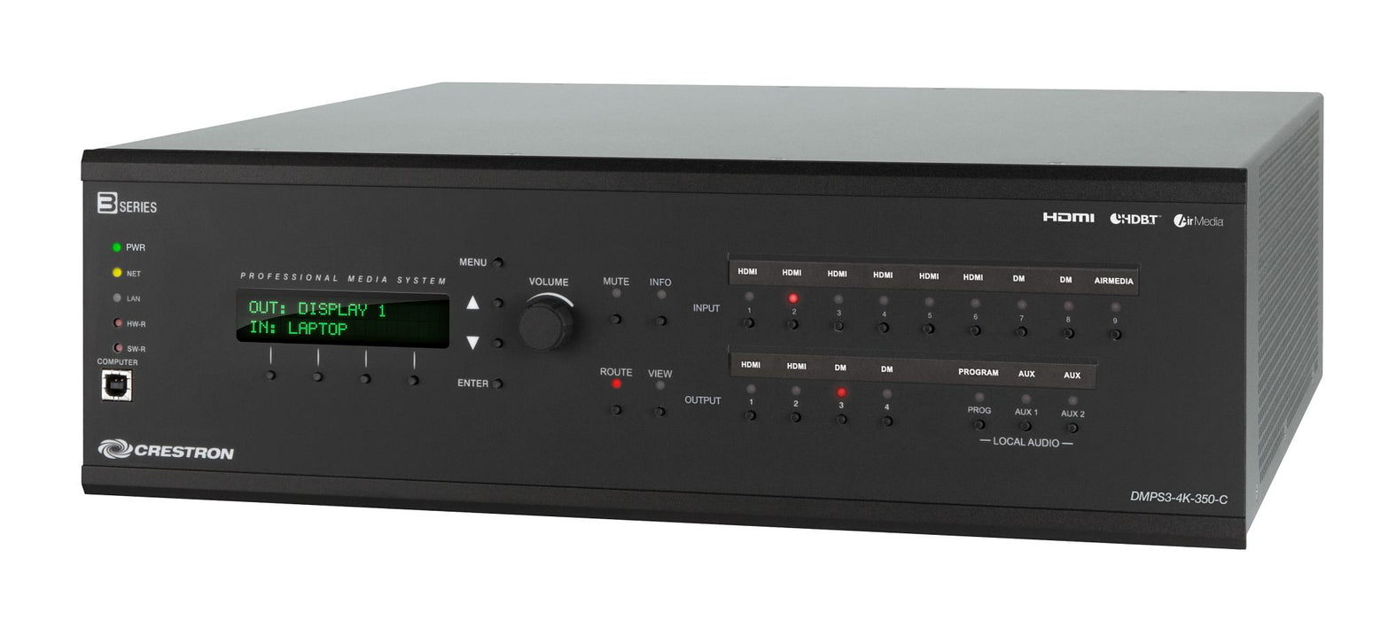 Crestron DMPS3-4K-350-C 3-Series 4K DigitalMedia Presentation System 350