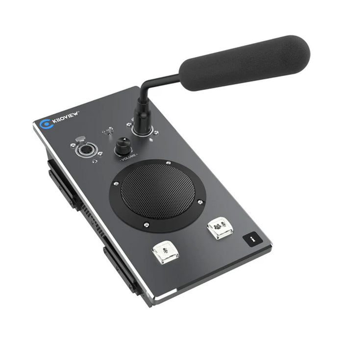 Kiloview DK-01 controller module for video production with multiple connectivity options and robust design for professional use.