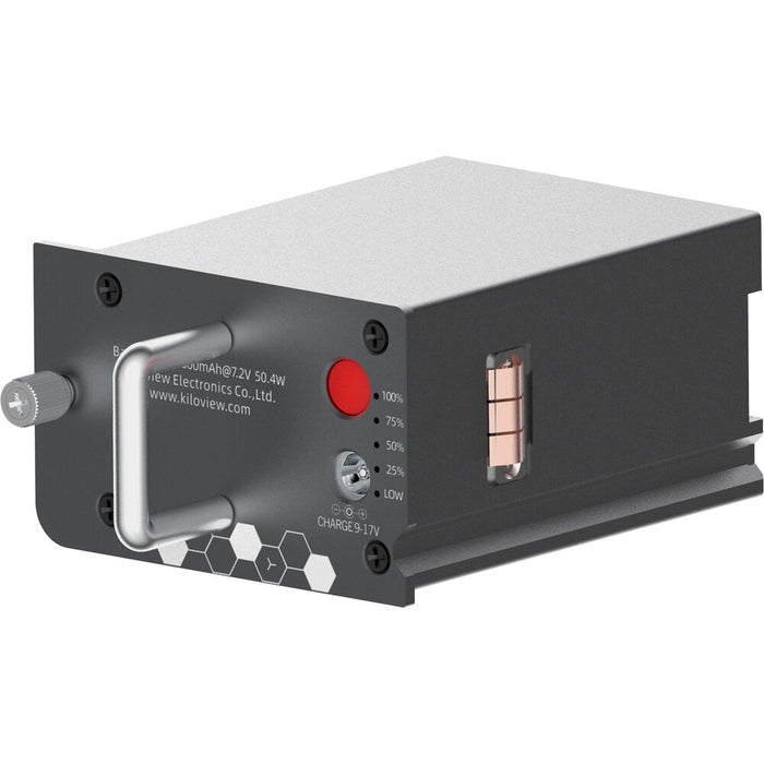Kiloview Replaceable Battery for Kiloview Video Devices providing reliable power for uninterrupted video streaming and broadcasting.