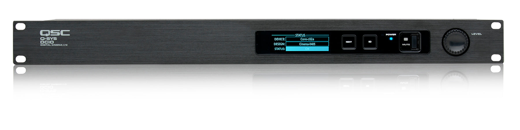 Q-SYS DCIO Digital I/O Interface for Audio-Visual Systems with Multiple I/O Options