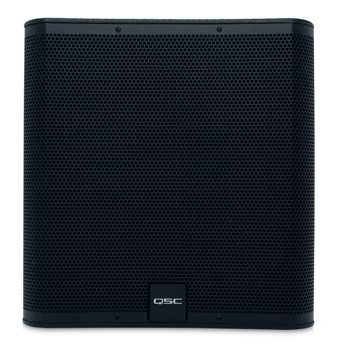 Q-SYS SB-118F Powered Subwoofer for high-performance audio in commercial and professional spaces.