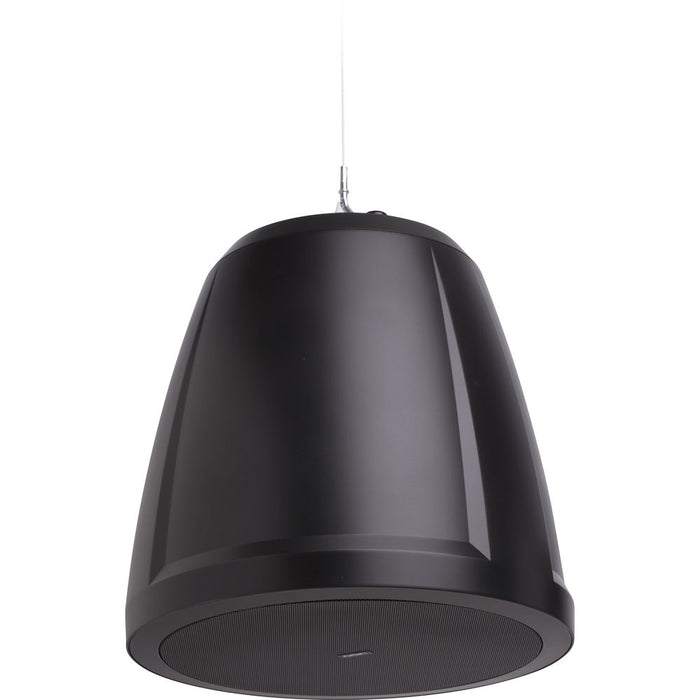 Q-Sys AD-P.SUB-BK 6.5" passive surface-mount subwoofer in black, designed for high-quality low-frequency reinforcement in commercial audio systems.