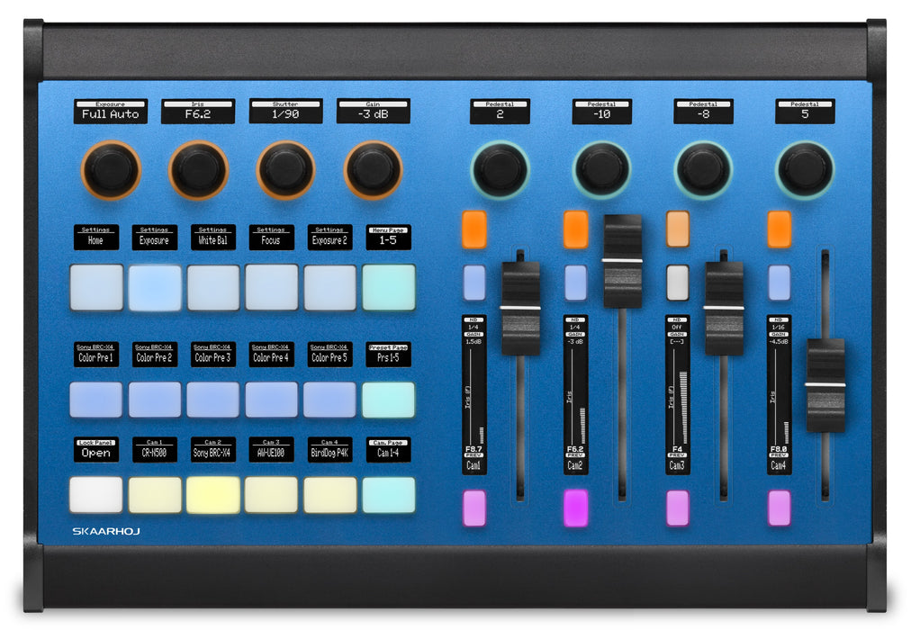 Skaarhoj COLOR-FLY-V3B Professional RCP Controller for precise broadcast and live production color or grading