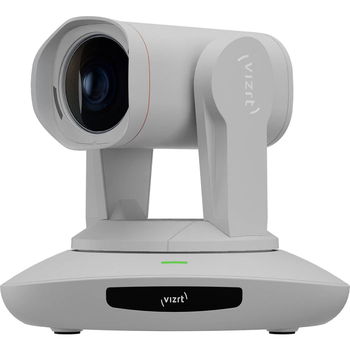 VPTZ3UHDW Vizrt PTZ NDI camera with 4K resolution, offering advanced pan, tilt, and zoom control for professional broadcast and live production environments.