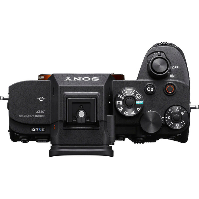 Sony a7S III mirrorless camera ILCE-7SM3 full-frame low-light video camera with 4K recording