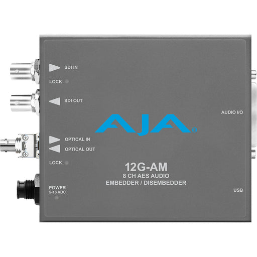 12G-AM-T-ST is a 12G-SDI video/audio interface designed for 4K workflows, offering reliable connectivity, high-quality signal handling, and versatile I/O options.
