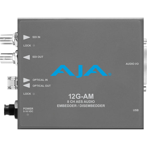 12G-AM-TR is a high-performance 12G-SDI video/audio interface, designed for 4K workflows, offering reliable connectivity and versatile I/O for professional media production.
