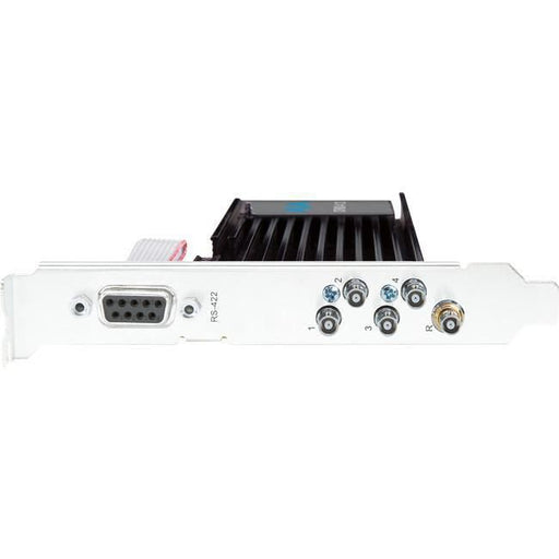 AJA Corvid 44 12G S NC – Fanless PCIe 12G-SDI I/O card for professional UHD, HDR video capture and playback with silent, high-performance design.