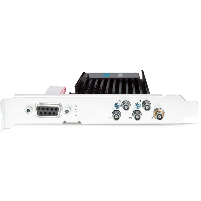 CRV44-12G-R0-13 AJA video router, providing 12G-SDI support for high-quality video switching and routing in 4K and 8K broadcast environments.