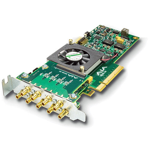AJA Corvid 88 S – High-performance 8-lane PCIe 12G-SDI I/O card for professional video workflows, supporting UHD, HDR, and multi-channel capture/playback.