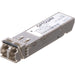 AJA FIBERLC-1TX-MM single-channel fiber transmitter module with LC connector for multi-mode fiber, compact design for rack-mounted AJA equipment.