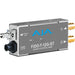 Single-channel 12G-SDI to fiber optic transmitter with ST connector for long-distance 4K video transmission.