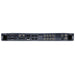 AJA FS-HDR real-time HDR/WCG converter and frame synchronizer, 1RU rack-mounted unit with front-panel display and control buttons.