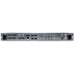 AJA FS4 four-channel 4K/UltraHD/HD frame synchronizer and converter, 1RU rack-mounted unit with front-panel display and control interface.