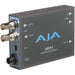AJA HDP3 Mini-Converter – High-quality SDI to HDMI converter with 3G-SDI support, scaling, frame sync, and audio embedding for professional use.