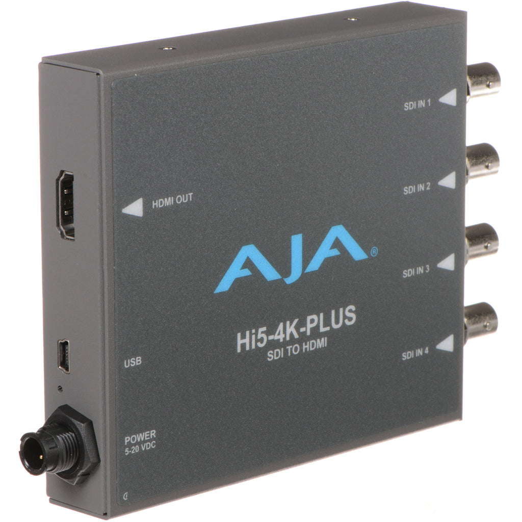 AJA Hi5-4K-Plus 3G-SDI to HDMI 2.0 Converter — Aries Pro - Videolink