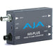 AJA Hi5-Plus Mini-Converter – Compact SDI to HDMI converter supporting up to 3G-SDI for high-quality HD video and audio monitoring.