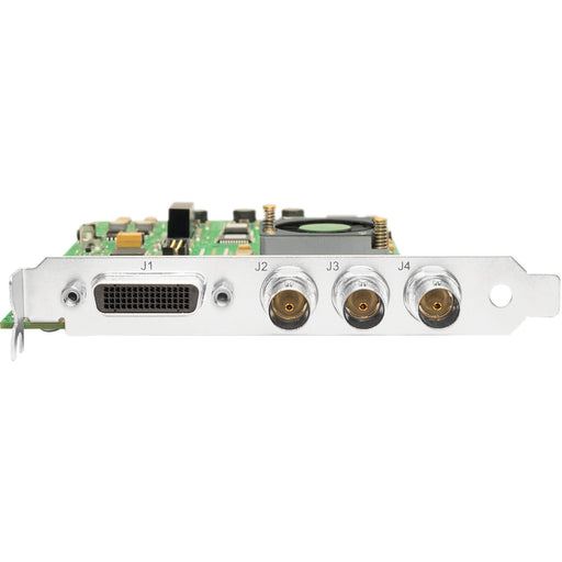 AJA KONA-LHe+R0-S00 – PCIe video I/O card with SDI, analog, and HDMI connectivity for SD/HD capture and playback in professional workflows.