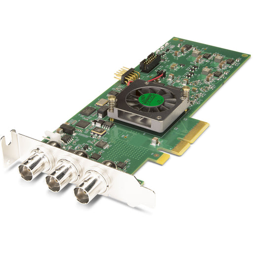 AJA KONA 1-S – Low-profile PCIe video I/O card with 3G-SDI connectivity for high-quality HD/SD capture and playback in professional workflows.