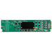 AJA OG-12G-AMA-R0 openGear-compatible 12G-SDI analog audio embedder/disembedder card with rear I/O, designed for high-resolution video workflows.