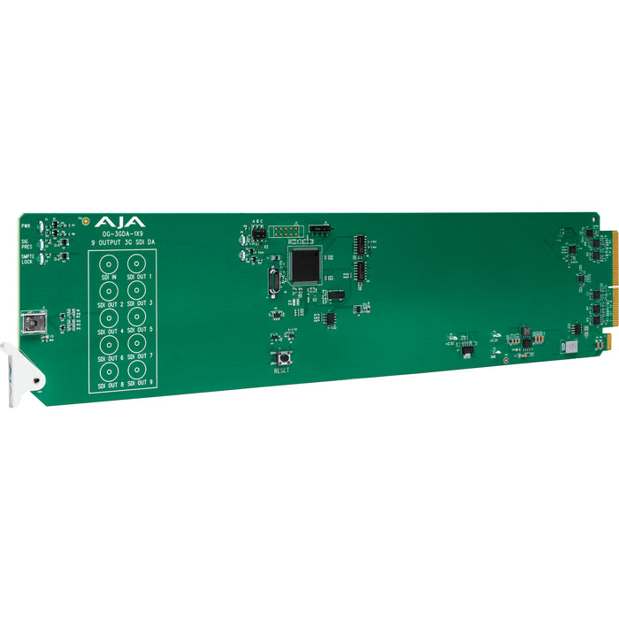 AJA OG-3GDA-1x9 3G-SDI Reclocking Distribution Amplifier Card