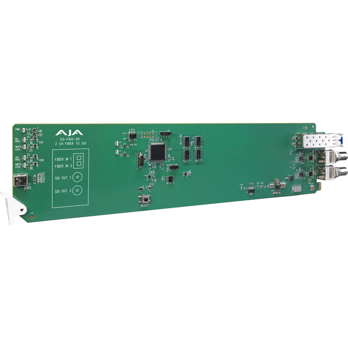 OG-FIDO-2R: A dual-channel video interface with FIDO technology, providing secure and reliable video signal transmission and conversion for broadcast environments.