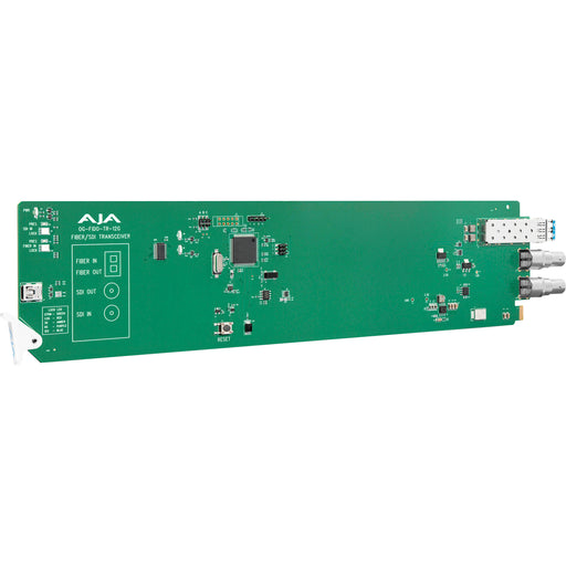 The OG-FIDO-TR-12G is a high-performance 12G-SDI interface designed to support FIDO technology for reliable video signal transmission and conversion. Tailored for professional broadcast environments, it ensures seamless, high-quality video processing with minimal latency. This device is ideal for handling demanding broadcast workflows, offering robust signal integrity and compatibility with high-definition video formats.