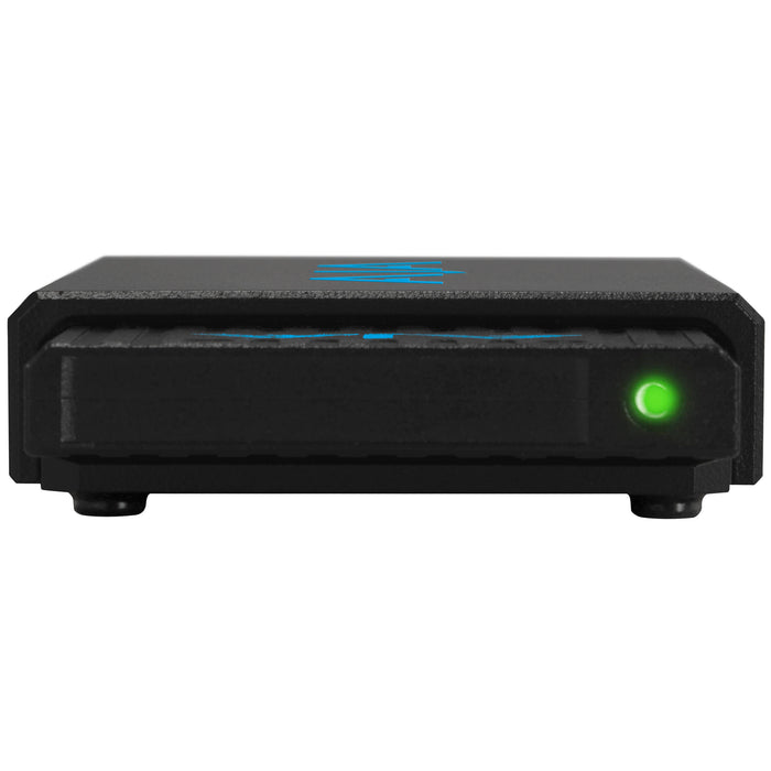 AJA PAK Dock Pro – High-speed USB 3.2 Gen 2 dock for AJA PAK Media, supporting 10 Gbps data transfers in a compact, bus-powered design.