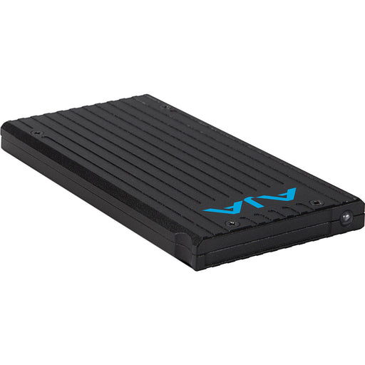 PAK265-R3 AJA storage module, offering 265GB capacity for high-performance video recording and editing in 4K and HD workflows.