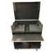 The TC2GO Airpack I Production Travel Road Case is engineered for professionals who require a reliable and portable solution for transporting their 19" rack-mounted production equipment. Single 24 Inch Monitor mounts for broadcast or computer monitor. Single 3RU rack mounts on upper side for dual 7 inch monitors. Single 8RU Shock mount equipment rack.
