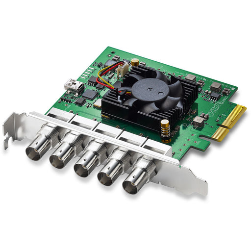 Blackmagic Design DeckLink Duo 2 – Multi-channel PCIe capture and playback card with 4 independent 3G-SDI connections, supporting up to 1080p60 for professional video production workflows