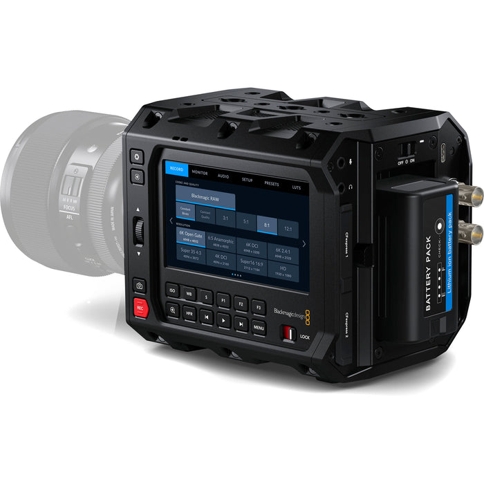 Blackmagic Design CINECAMCPYXD60LFEF – 6K Full-Frame Cinema Camera with Canon EF Mount for Professional Filmmaking.