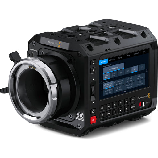 Blackmagic Design CINECAMCPYXH60LFPL – 6K Full-Frame Cinema Camera with ARRI PL Mount for Professional Filmmaking