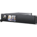 Blackmagic Design Studio Fiber Converter (CINEURSANWFRSTUD): A professional SMPTE fiber converter for URSA Broadcast and URSA Mini cameras, featuring multiple 12G-SDI and 3G-SDI connections, XLR audio inputs, built-in talkback, and long-distance fiber optic transmission for live production and broadcast environments.