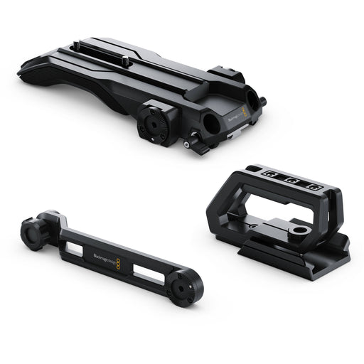 Blackmagic Design CINEURSASHMKM – Shoulder Mount Kit for URSA Cameras with Quick-Release Tripod Plate.