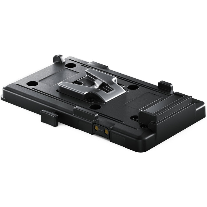 Blackmagic Design CINEURVLBATTAD – V-Lock Battery Plate for URSA Broadcast and URSA Mini Cameras.