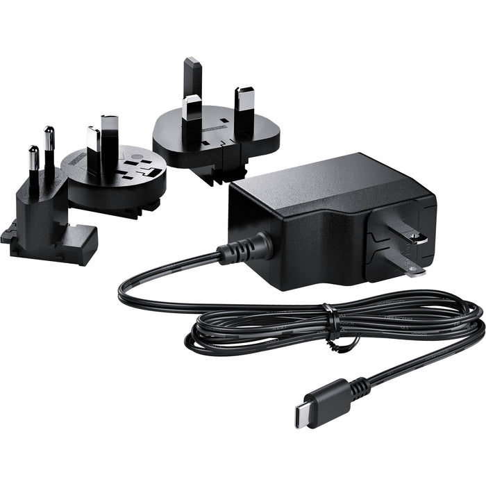 Blackmagic Design Micro Converter HDMI to SDI 3G with power supply, a compact video converter designed to convert HDMI signals to 3G-SDI. Includes an external power supply for reliable operation in broadcast and production environments, supporting HD resolutions up to 1080p60.