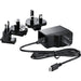 Blackmagic Design Micro Converter HDMI to SDI 3G with power supply, a compact video converter designed to convert HDMI signals to 3G-SDI. Includes an external power supply for reliable operation in broadcast and production environments, supporting HD resolutions up to 1080p60.