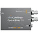 Blackmagic Design Optical Fiber 12G-SDI Mini Converter, a professional-grade converter that allows the transmission of 12G-SDI video signals over optical fiber for long-distance transmission. Supports high-definition and 4K video formats, making it ideal for broadcast and production environments.