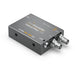 Blackmagic Design Optical Fiber 12G-SDI Mini Converter, a professional-grade converter that allows the transmission of 12G-SDI video signals over optical fiber for long-distance transmission. Supports high-definition and 4K video formats, making it ideal for broadcast and production environments.
